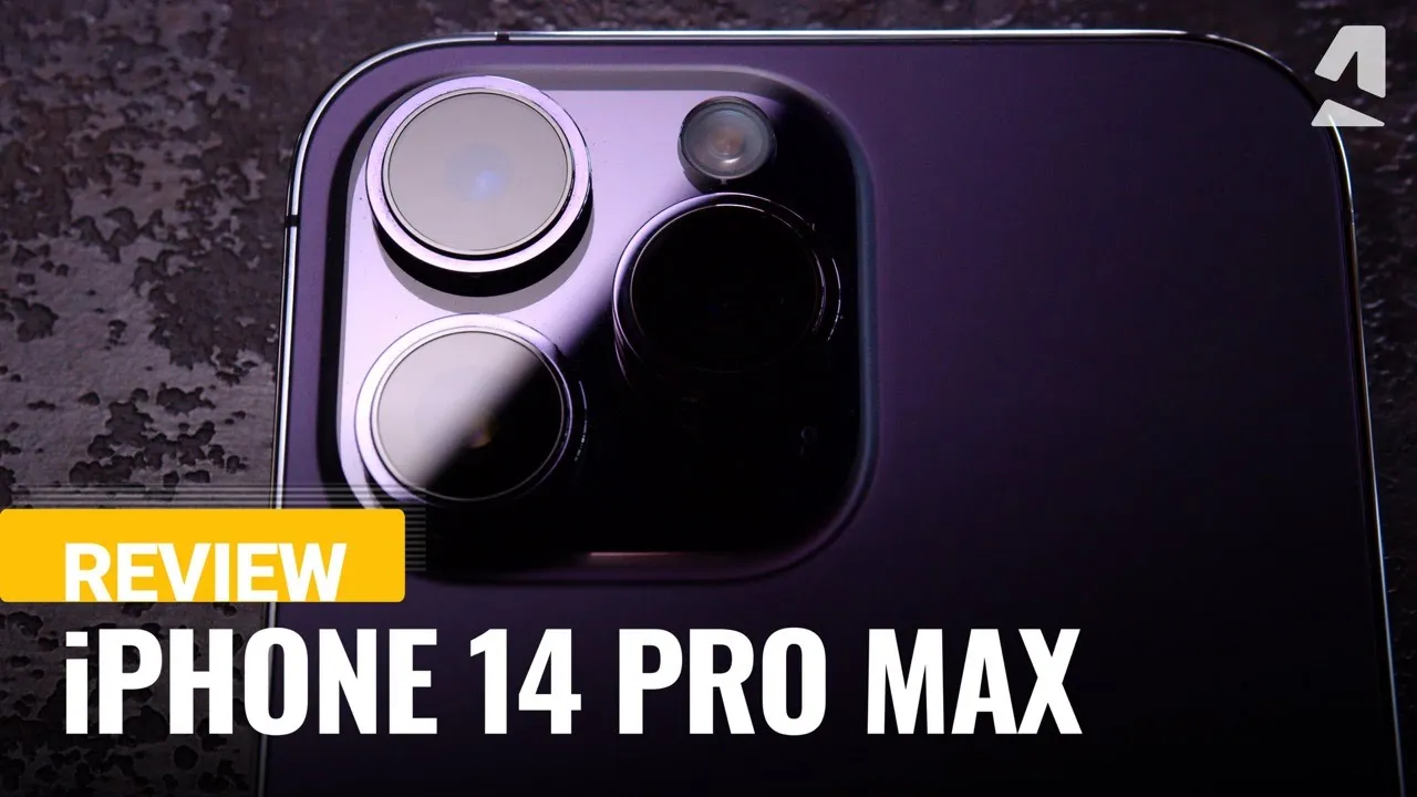 Vido-Test de Apple iPhone 14 Pro Max par GSMArena