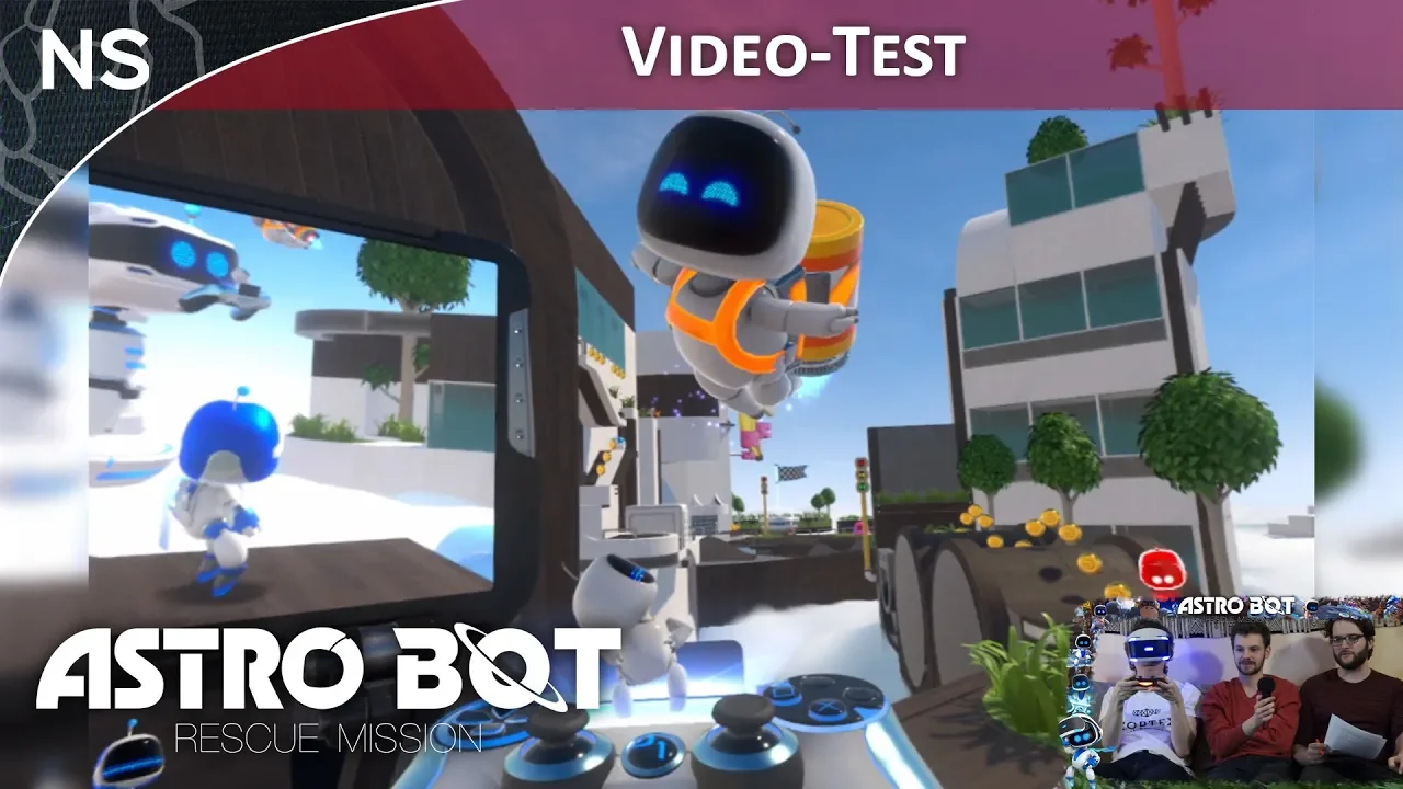 Vido-Test de Astro Bot Rescue Mission par The NayShow