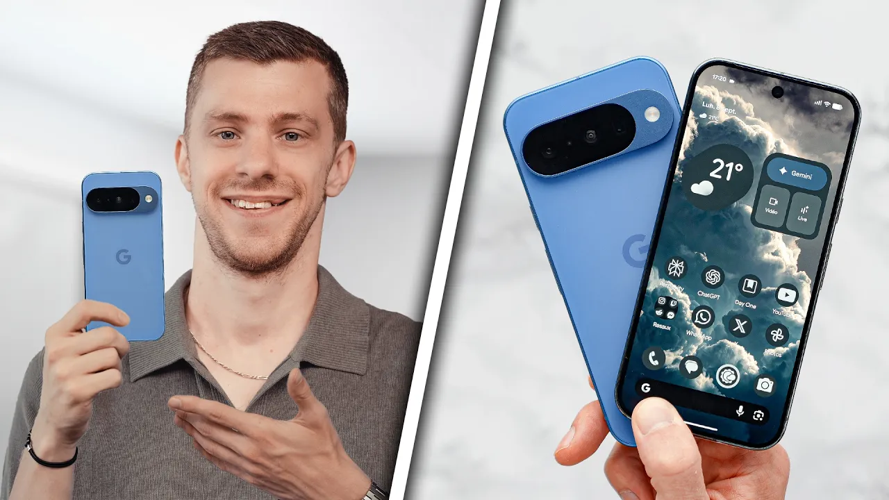 Vido-Test de Google Pixel 10 par Steven