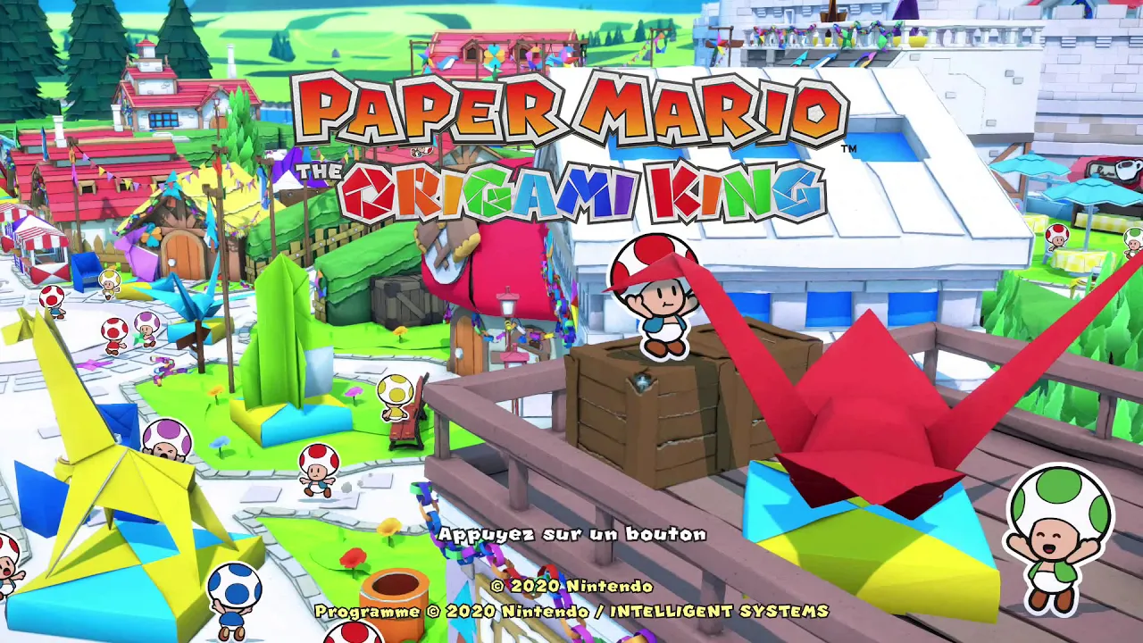 Vido-Test de Paper Mario The Origami King par N-Gamz