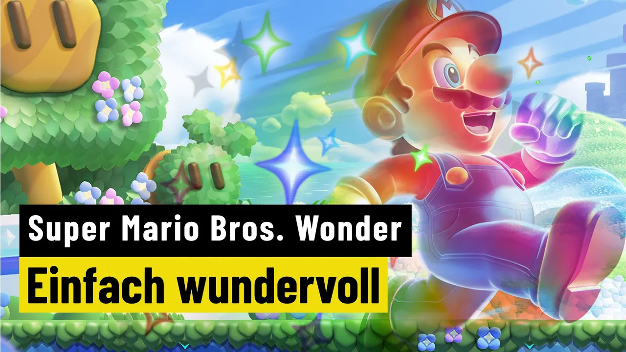 Vido-Test de Super Mario Bros. Wonder par PC Games