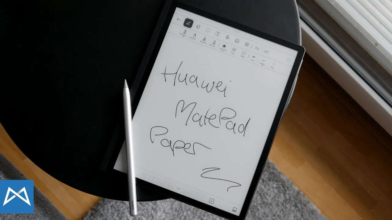 Vido-Test de Huawei MatePad Paper par mobiFlip