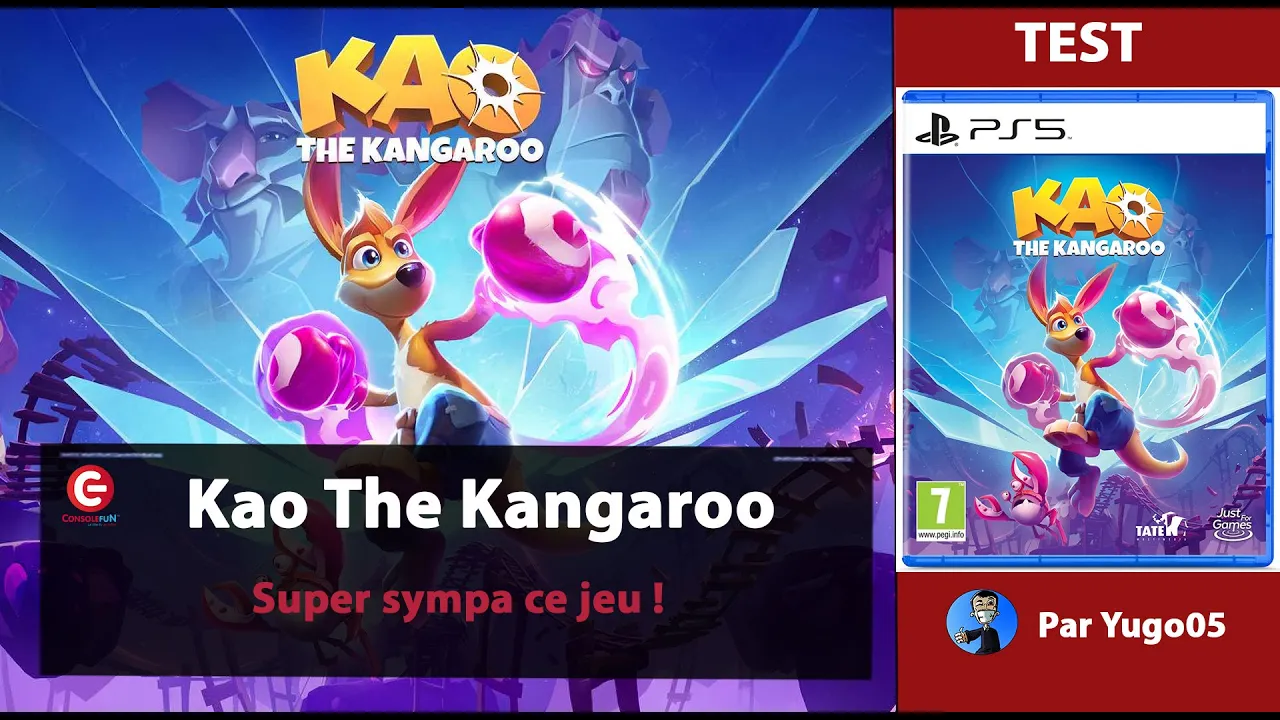 Vido-Test de Kao the Kangaroo par ConsoleFun