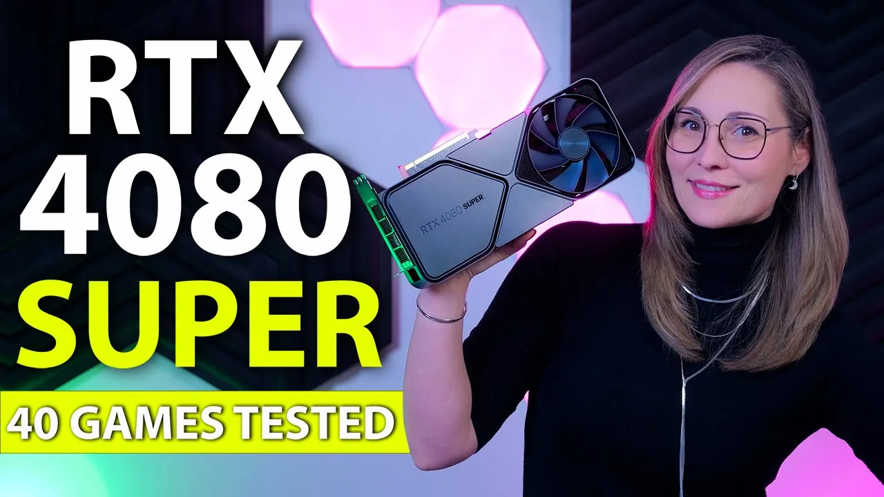 Vido-Test de GeForce RTX 4080 Super par Techtesters