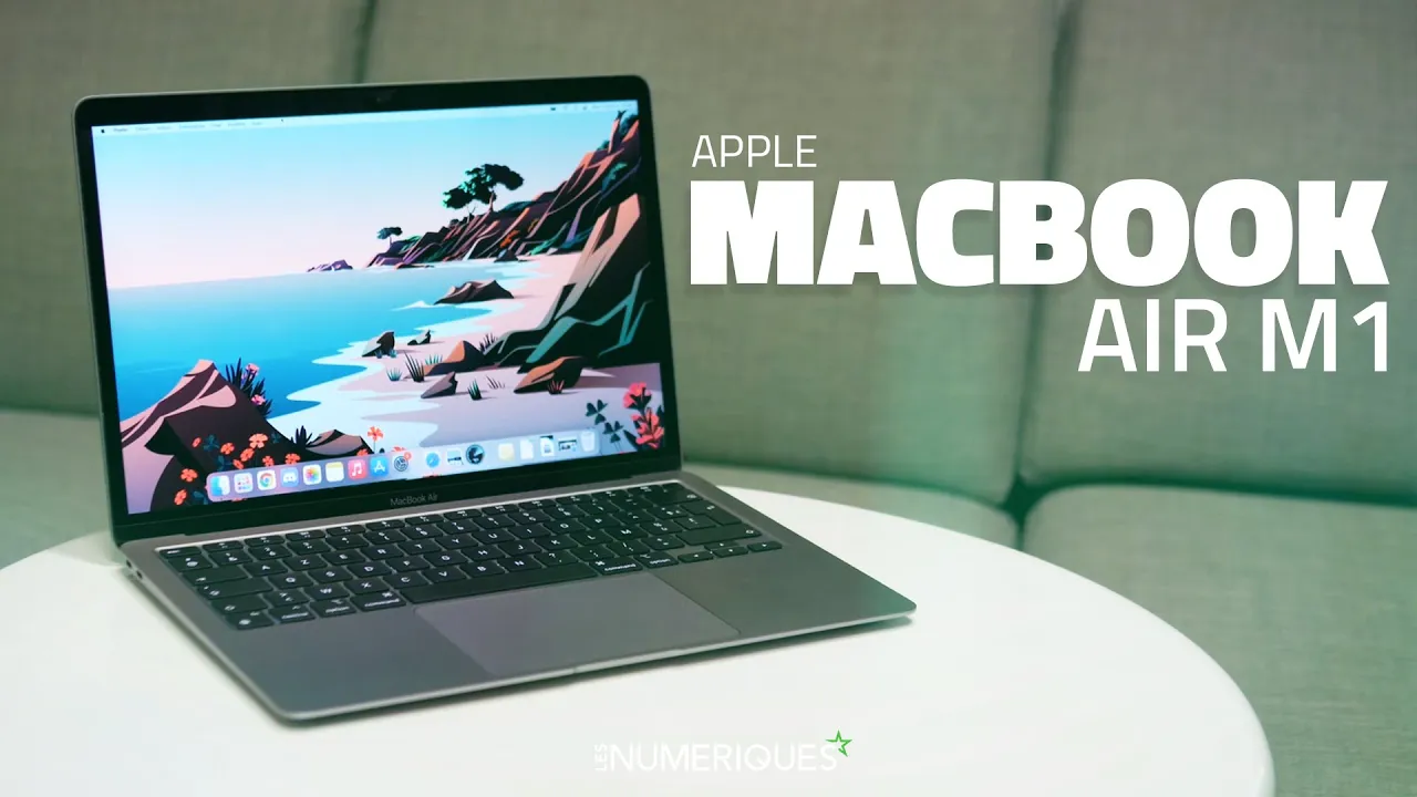 Vido-Test de Apple MacBook Air M1 par Les Numeriques