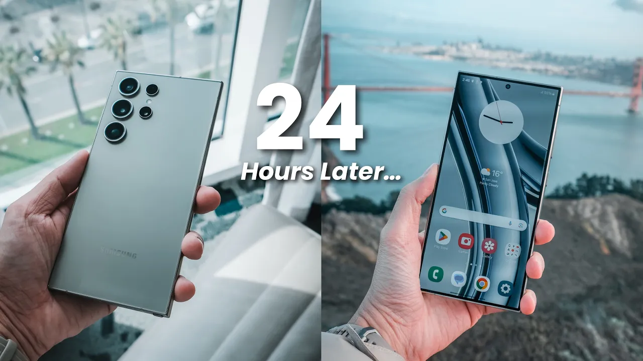 Vido-Test de Samsung Galaxy S24 Ultra par Lim Reviews