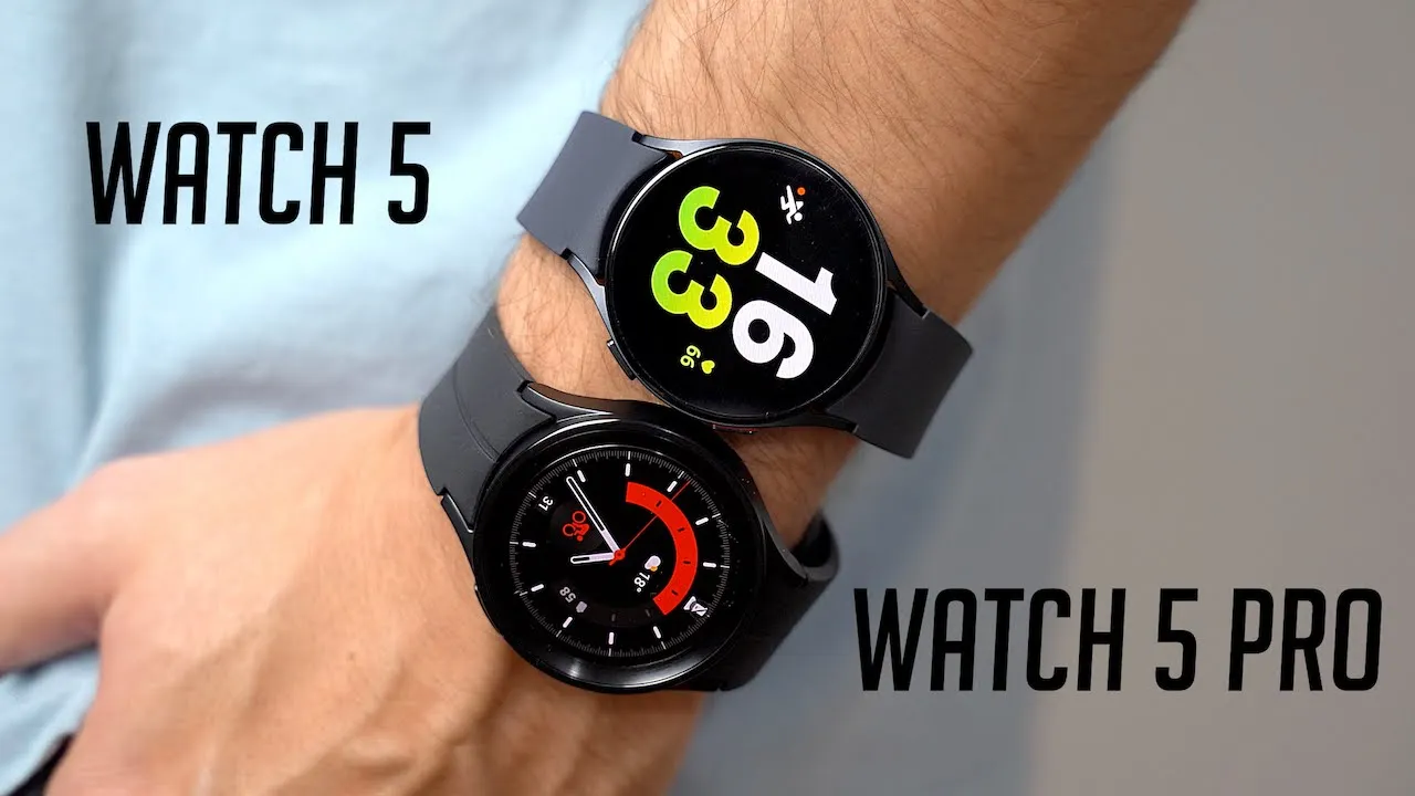Vido-Test de Samsung Galaxy Watch 5 par SwagTab