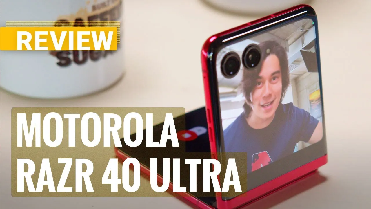 Vido-Test de Motorola Razr 40 Ultra par GSMArena