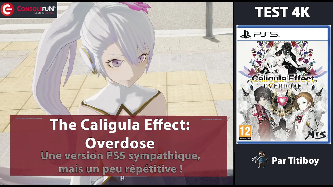 Vido-Test de The Caligula Effect Overdose par ConsoleFun