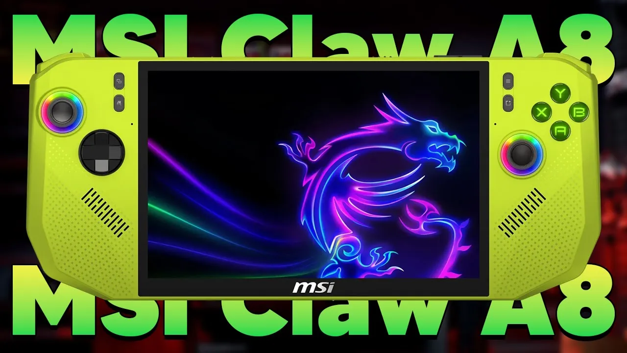 Vido-Test de MSI Claw A8 par OtaXou