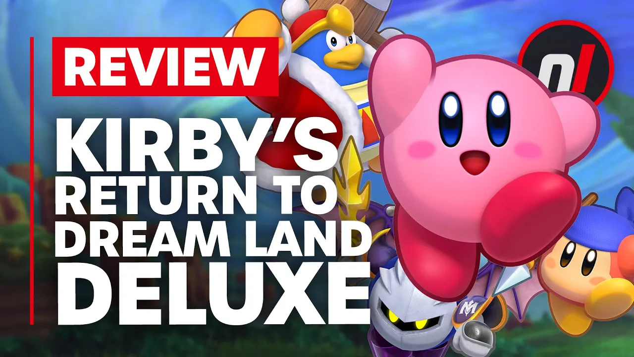 Vido-Test de Kirby Return to Dream Land Deluxe par Nintendo Life