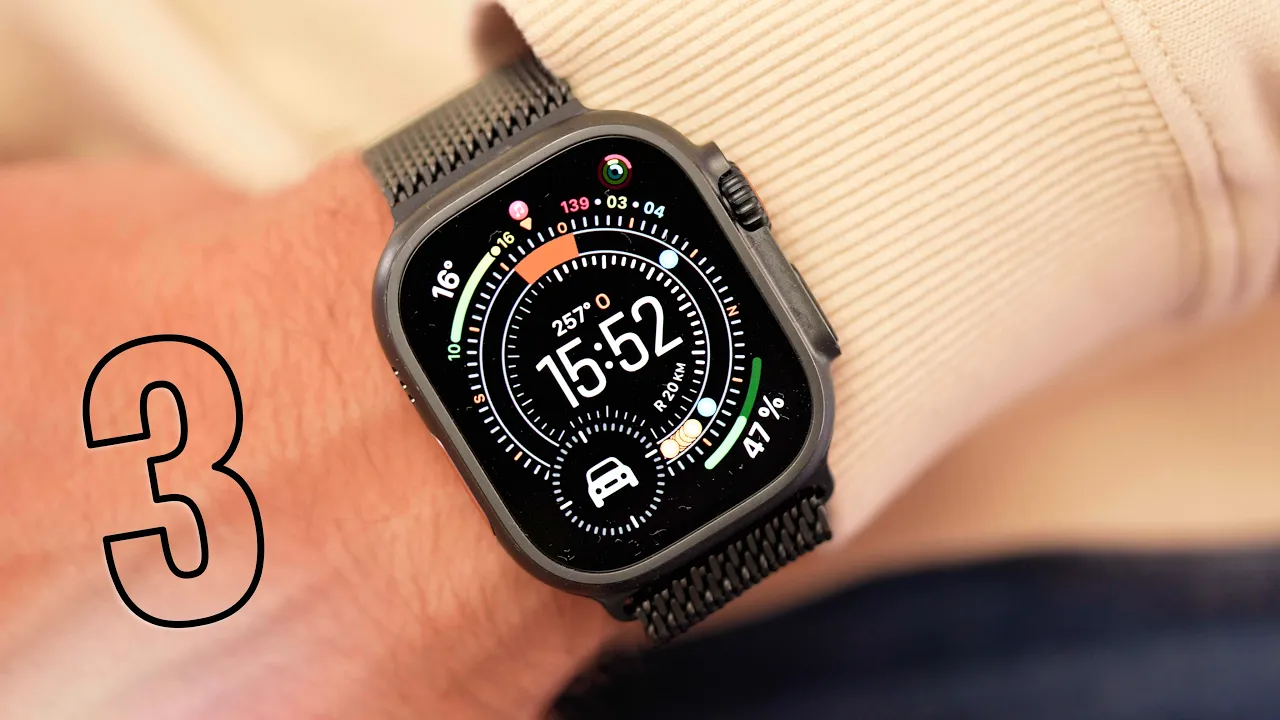 Vidéo-Test de Apple Watch Ultra 3 par TheiCollection