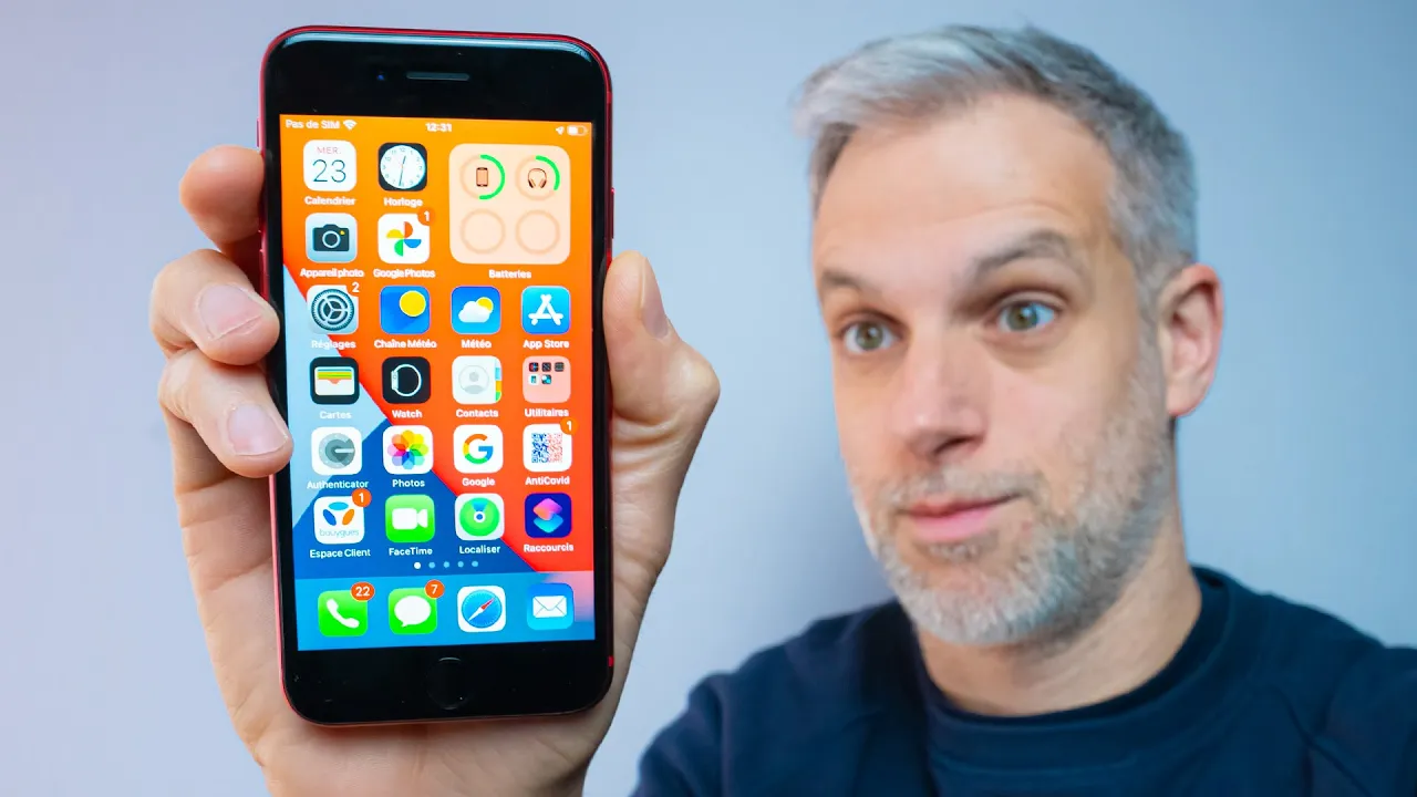 Vido-Test de Apple iPhone SE par Monsieur GRrr