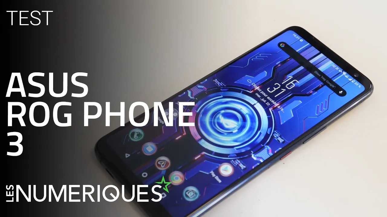 Vido-Test de Asus ROG Phone 3 par Les Numeriques