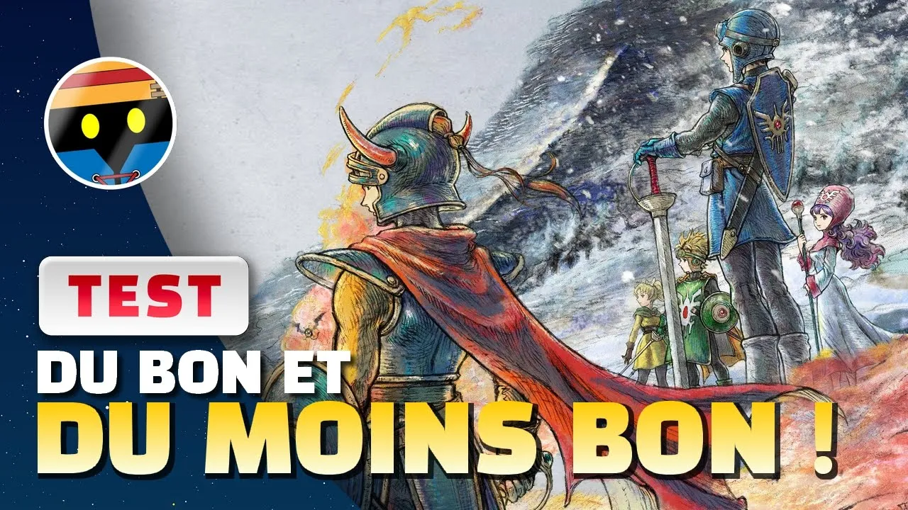 Vido-Test de Dragon Quest I & II HD-2D Remake par Bibi300