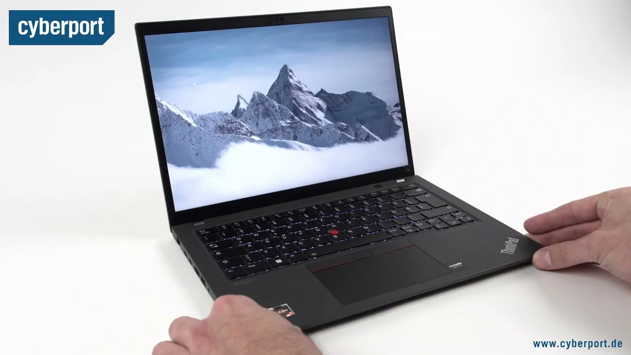 Vido-Test de Lenovo ThinkPad T14 par Cyberport