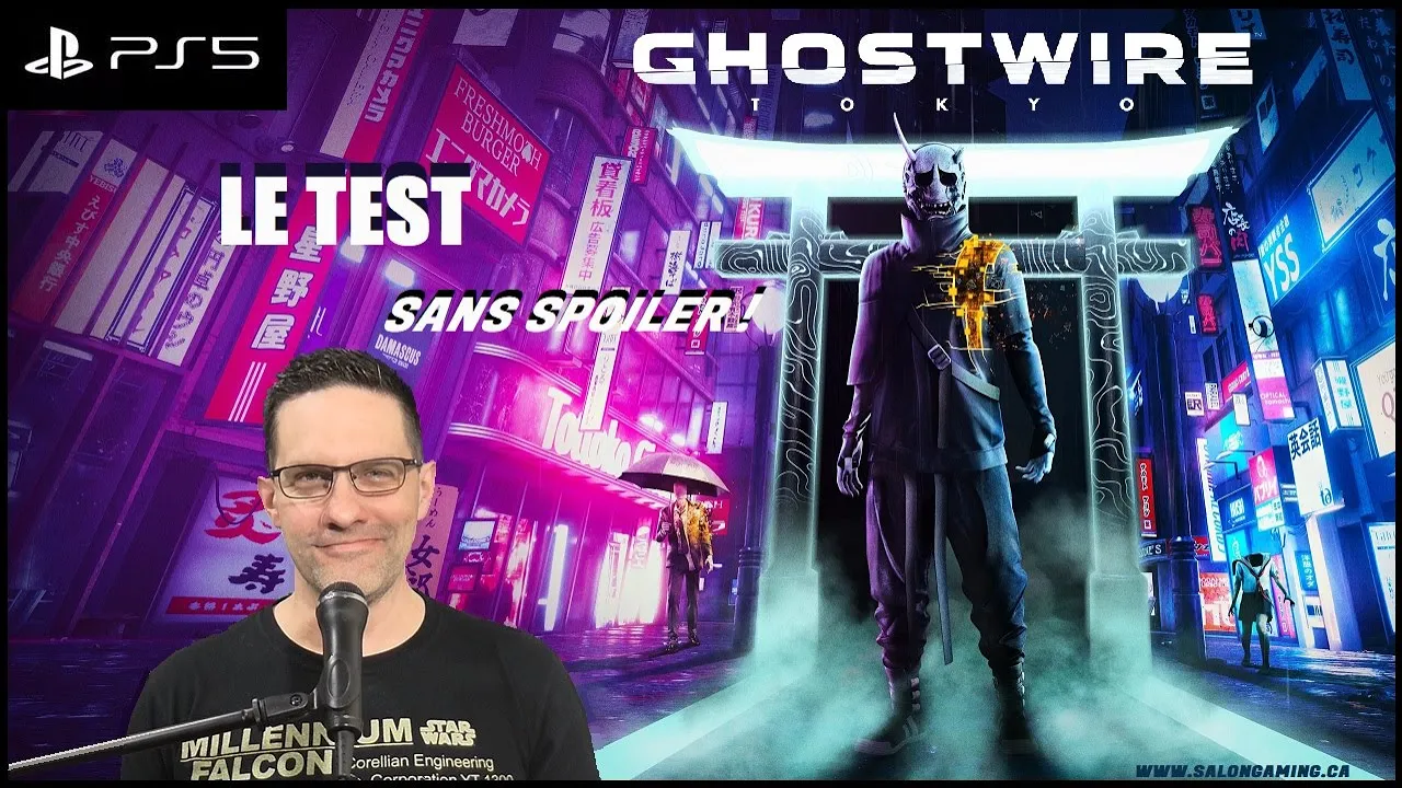 Vido-Test de Ghostwire Tokyo par Salon de Gaming de Monsieur Smith