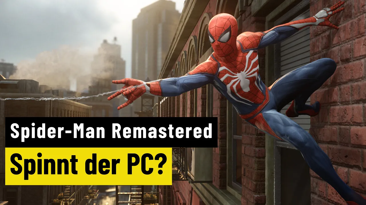 Vido-Test de Spider-Man Remastered par PC Games