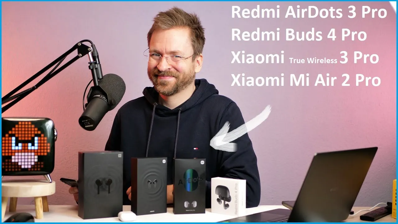 Vido-Test de Xiaomi Redmi Buds 4 Pro par Moschuss