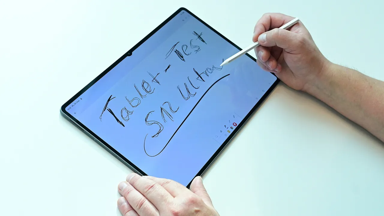 Vid�o-Test de Samsung Galaxy Tab S12 Ultra par Computer Bild