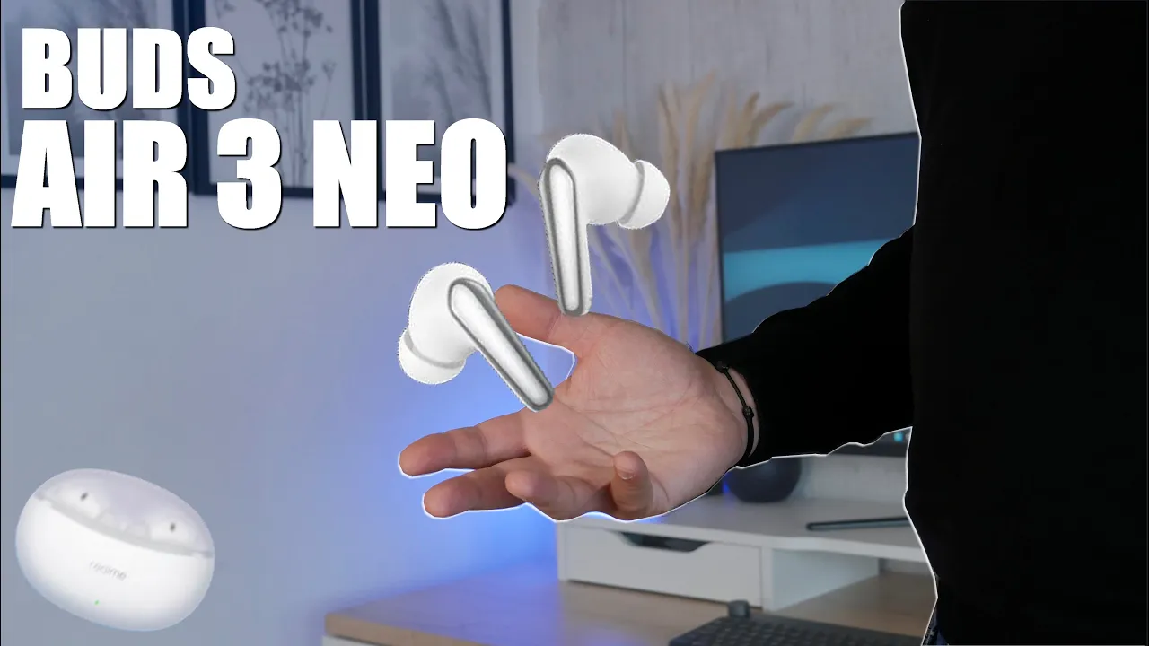 Vido-Test de Realme Buds Air 3 Neo par Avis Mobiles