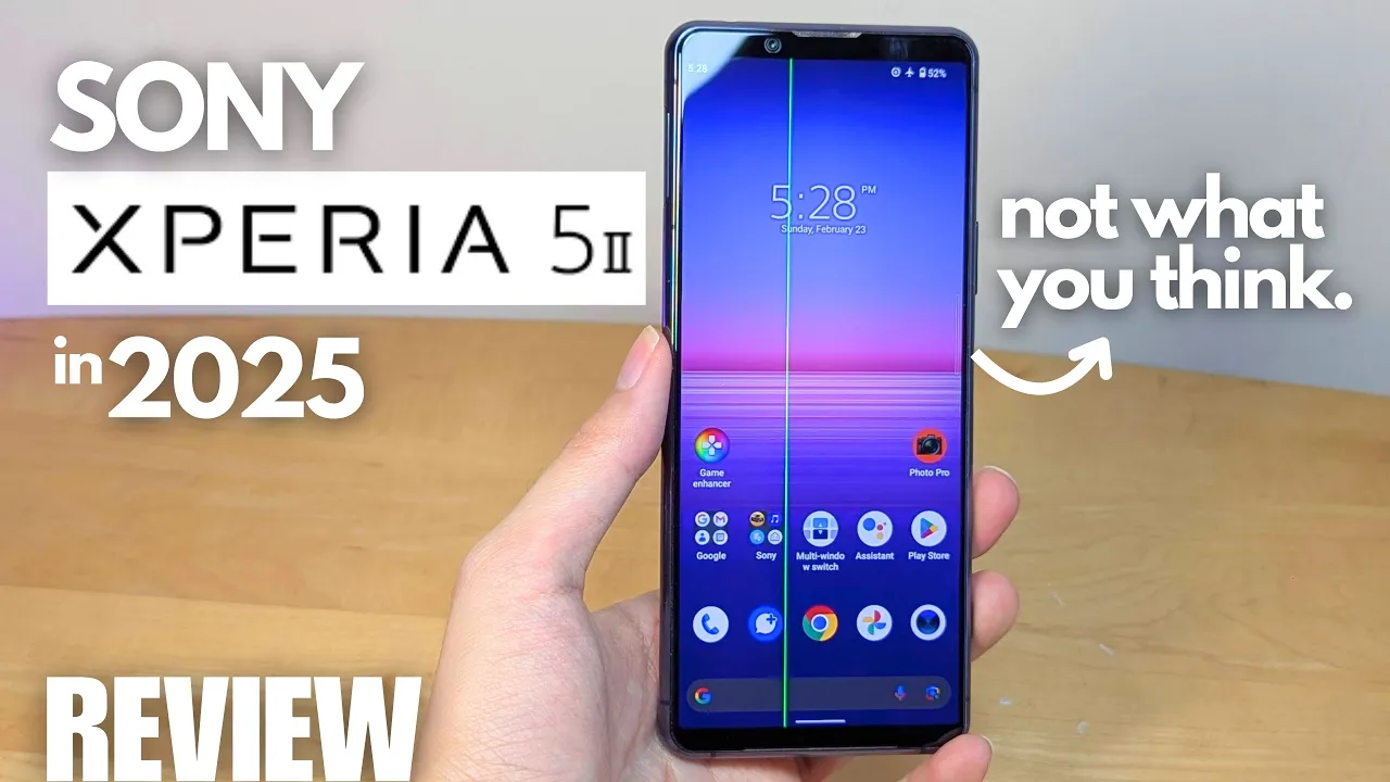 Vidéo-Test de Sony Xperia 5 II par OSReviews