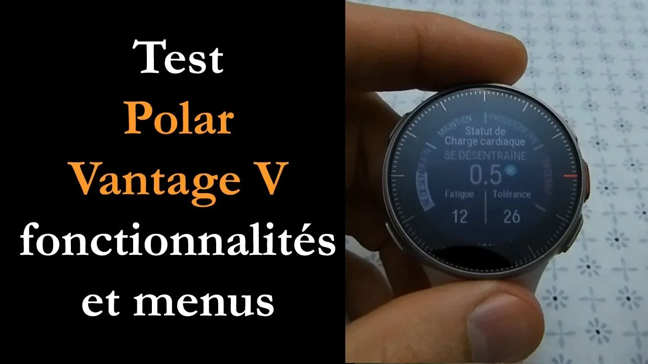 Vido-Test de Polar Vantage V par Montre cardio GPS