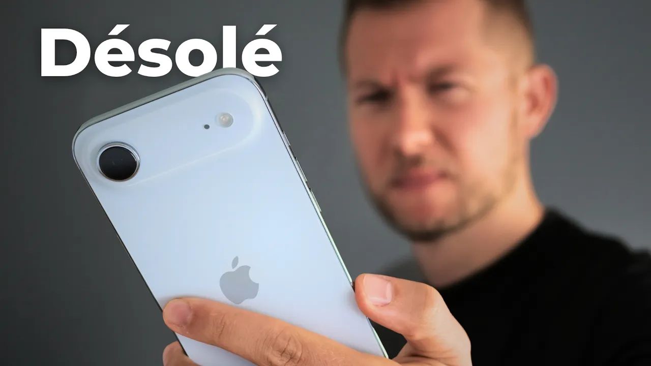 Vid�o-Test de Apple iPhone Air par Discoverdose
