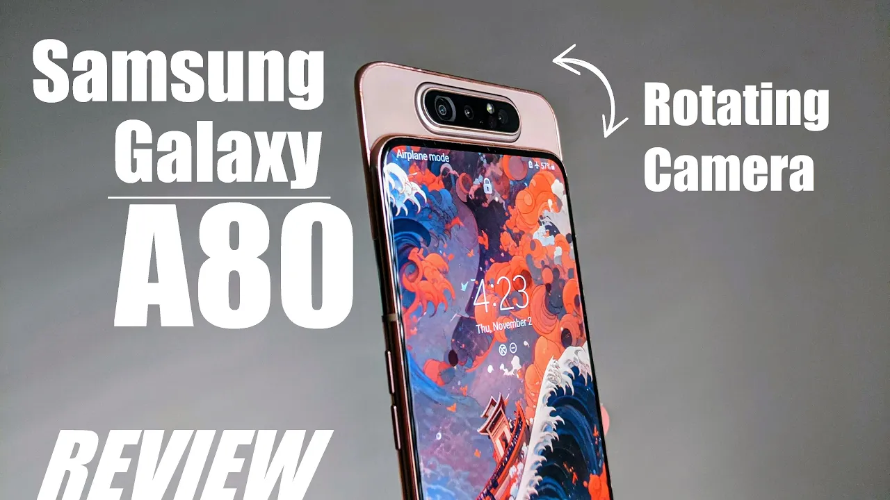 Vido-Test de Samsung Galaxy A80 par OSReviews
