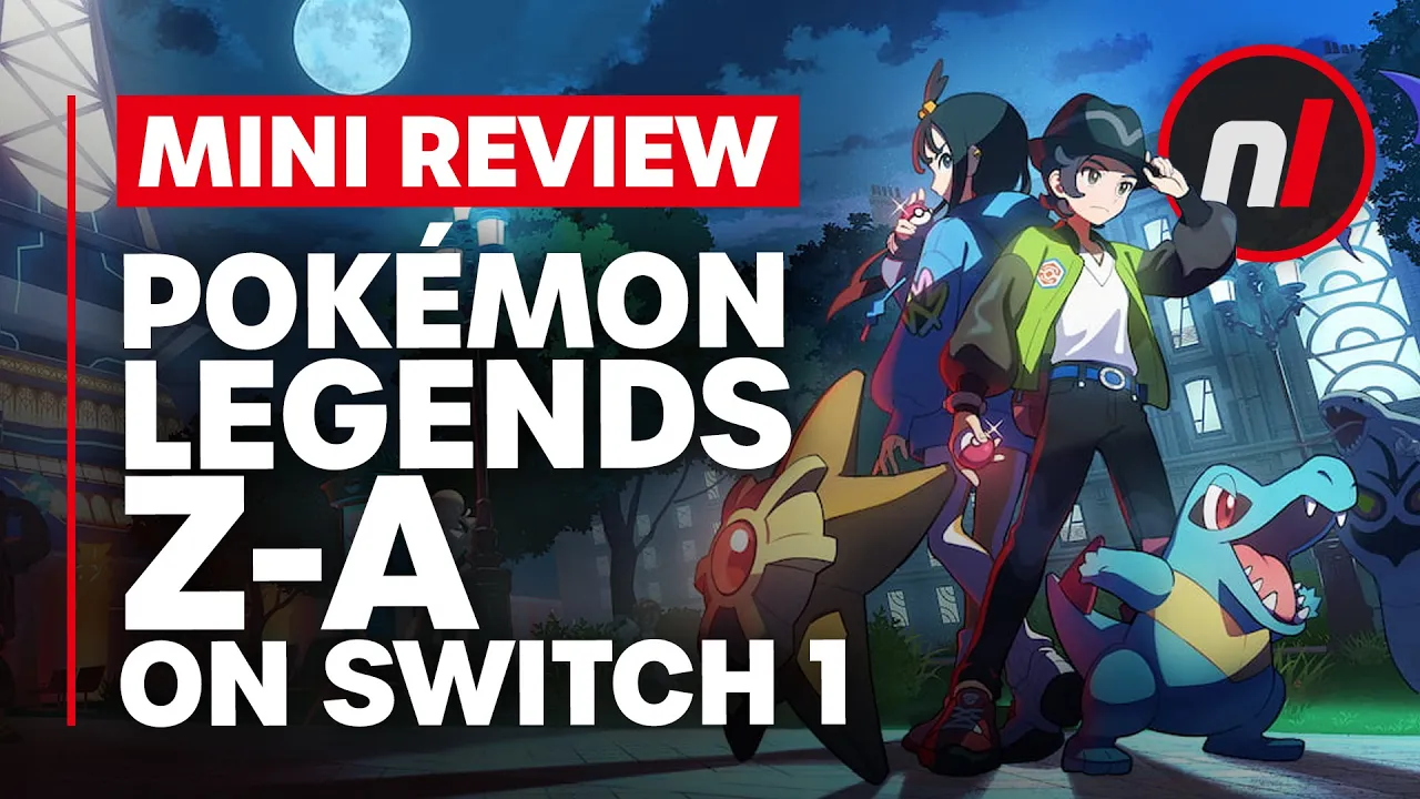 Vidéo-Test de Pokemon Legends: Z-A par Nintendo Life