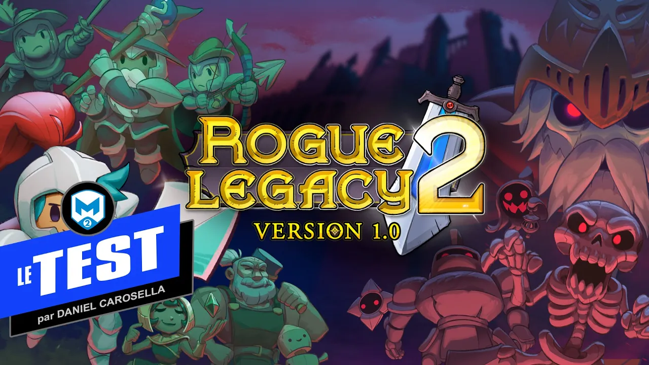Vido-Test de Rogue Legacy 2 par M2 Gaming Canada