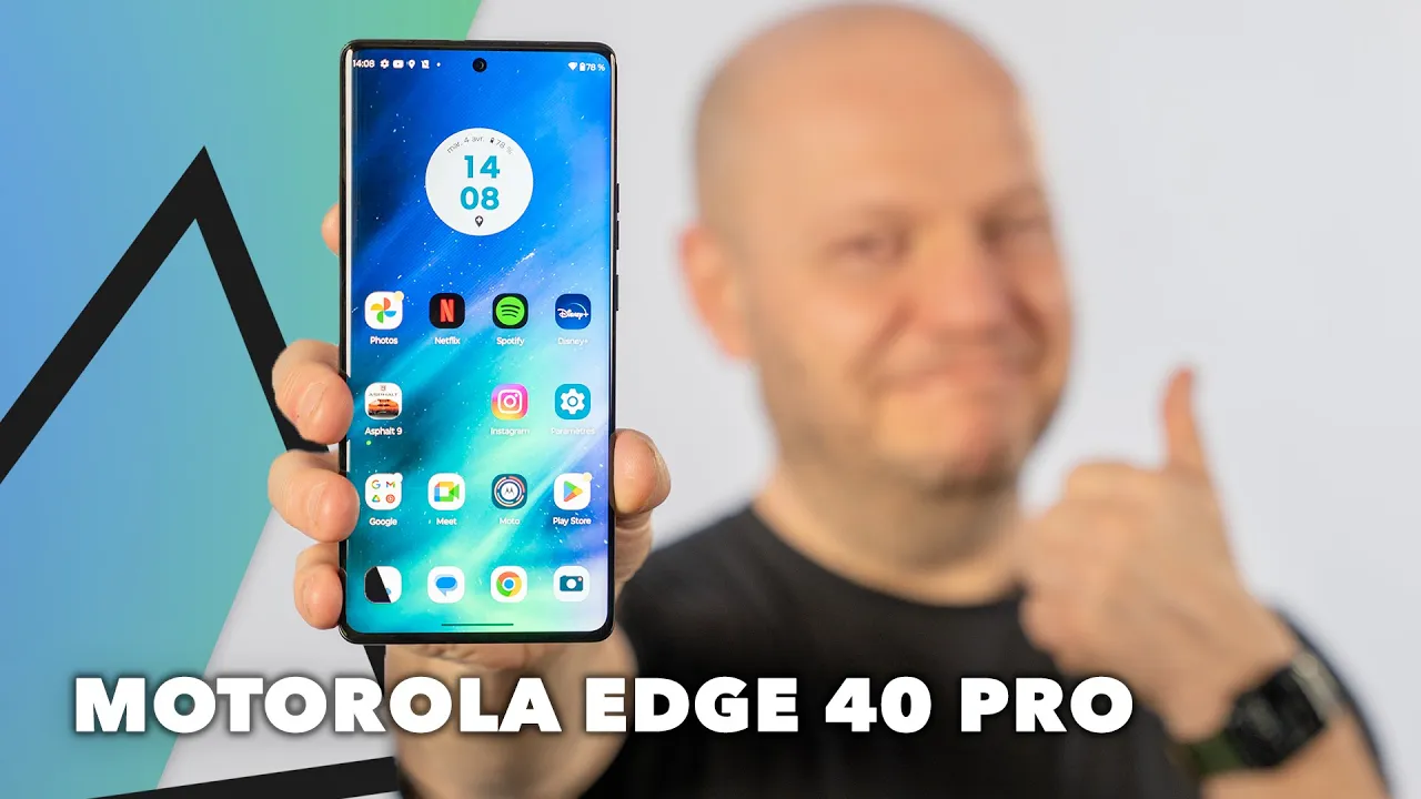 Vido-Test de Motorola Edge 40 Pro par TheGrandTest