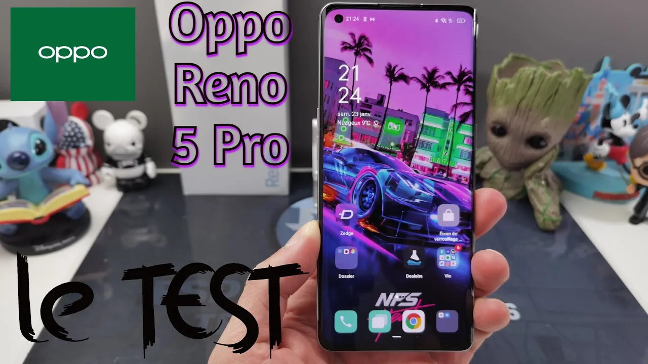 Vido-Test de Oppo Reno 5 Pro par Espritnewgen