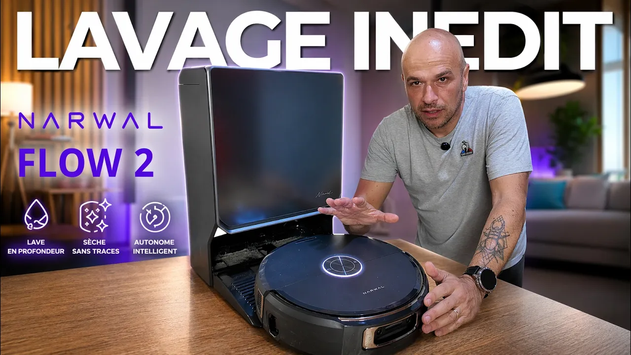 Vid�o-Test de Narwal Flow 2 par Vincent VinTech