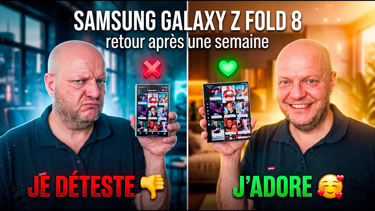 Vid�o-Test de Samsung Galaxy Z Fold 8 par TheGrandTest