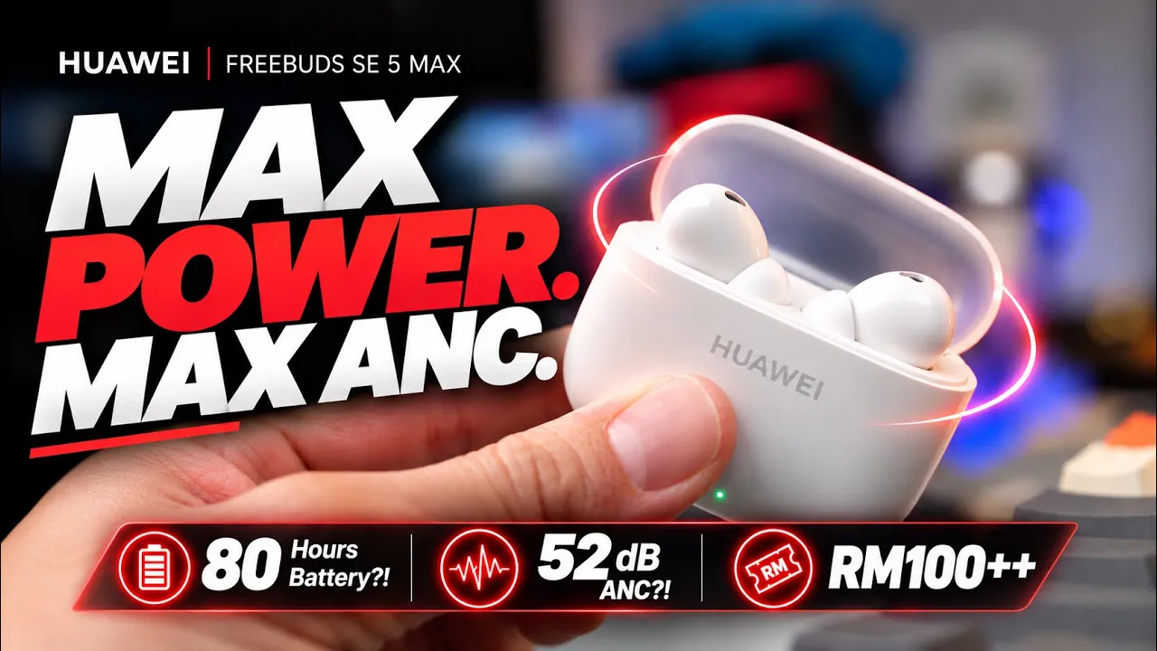 Vid�o-Test de Huawei FreeBuds SE par Sean Talks Tech