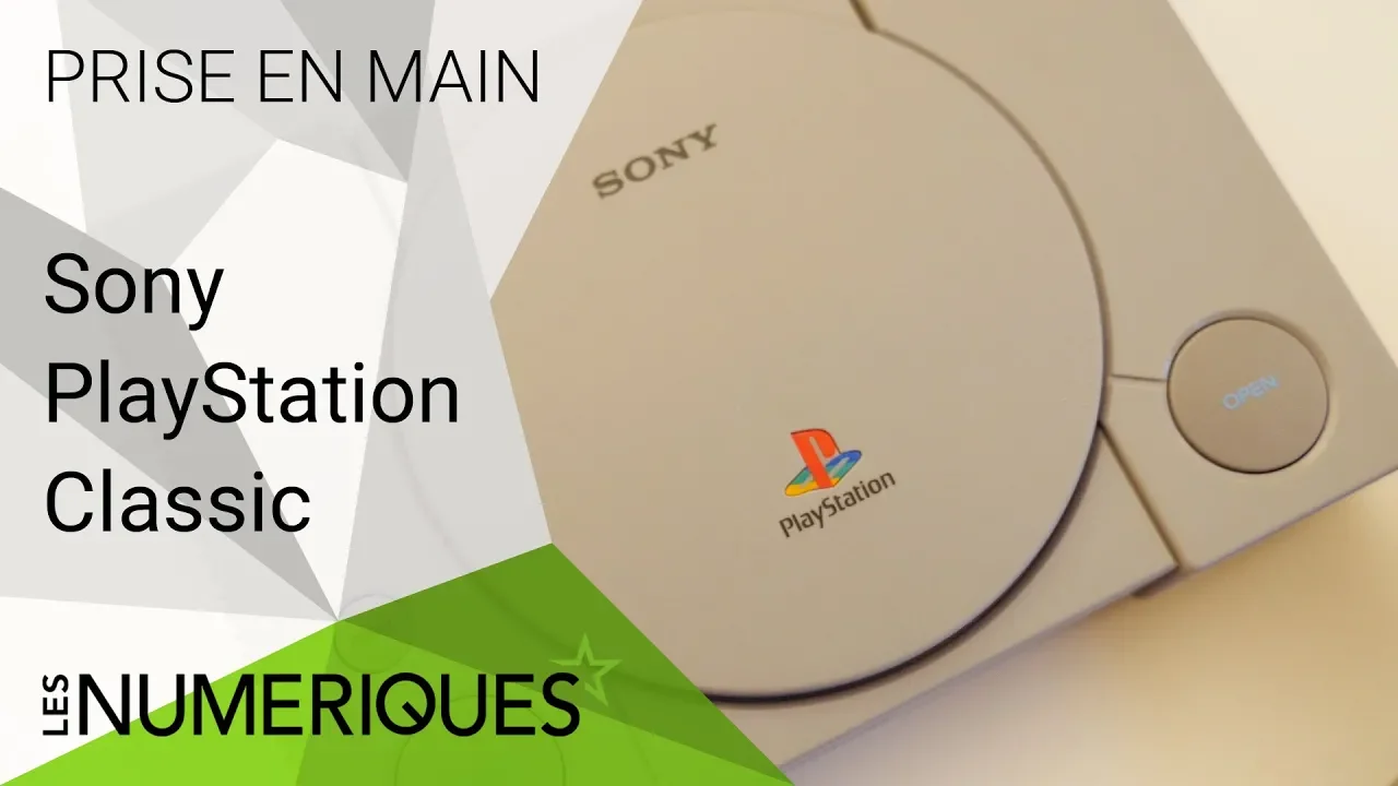 Vido-Test de Sony Playstation Classic par Les Numeriques