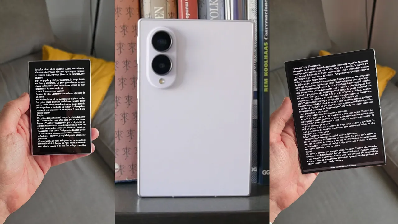 Vid�o-Test de Samsung Galaxy Z Fold 8 par El Androide Libre