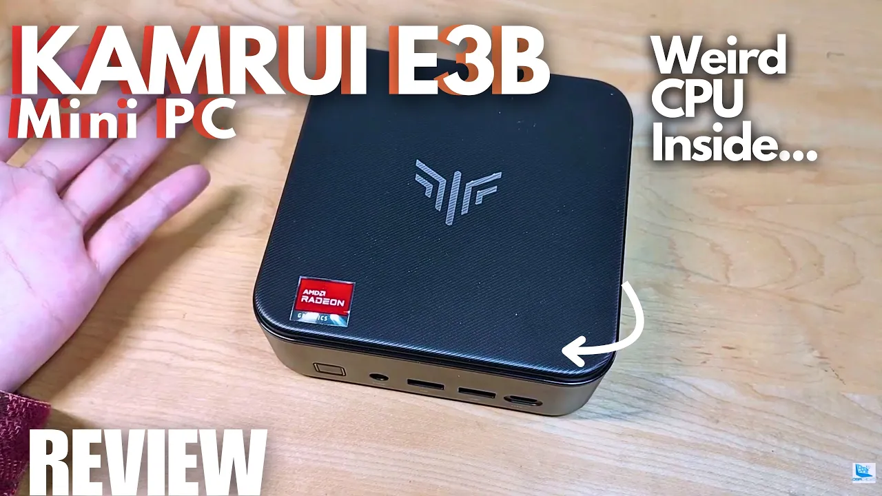 Vid�o-Test de KAMRUI E3B par OSReviews