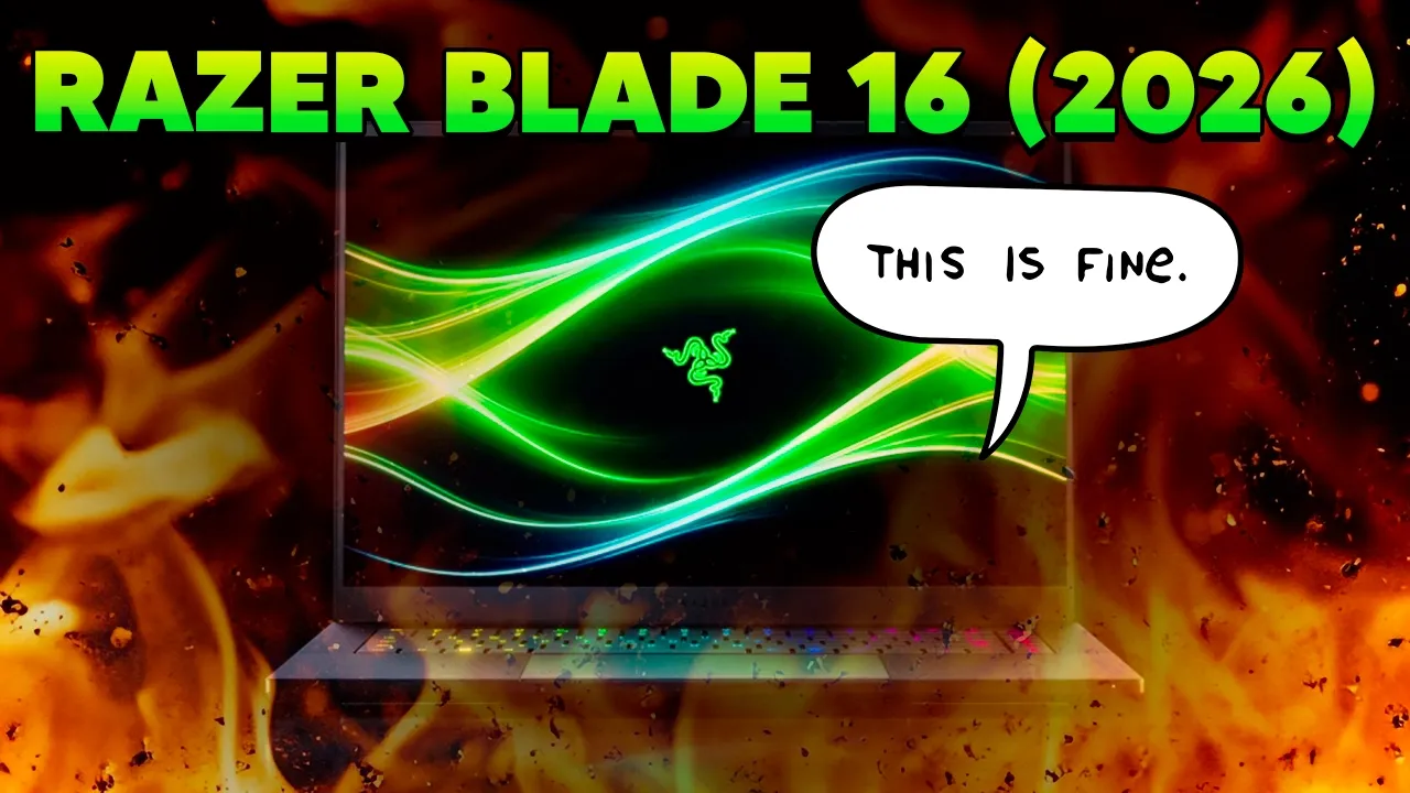 Vid�o-Test de Razer Blade 16 par OtaXou