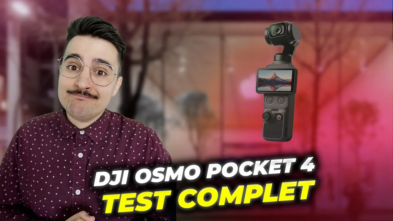 Vid�o-Test de DJI Osmo Pocket 4 par Pannacotech