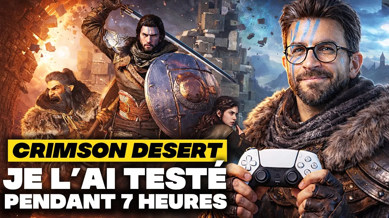 Vid�o-Test de Crimson Desert par Julien Chi�ze