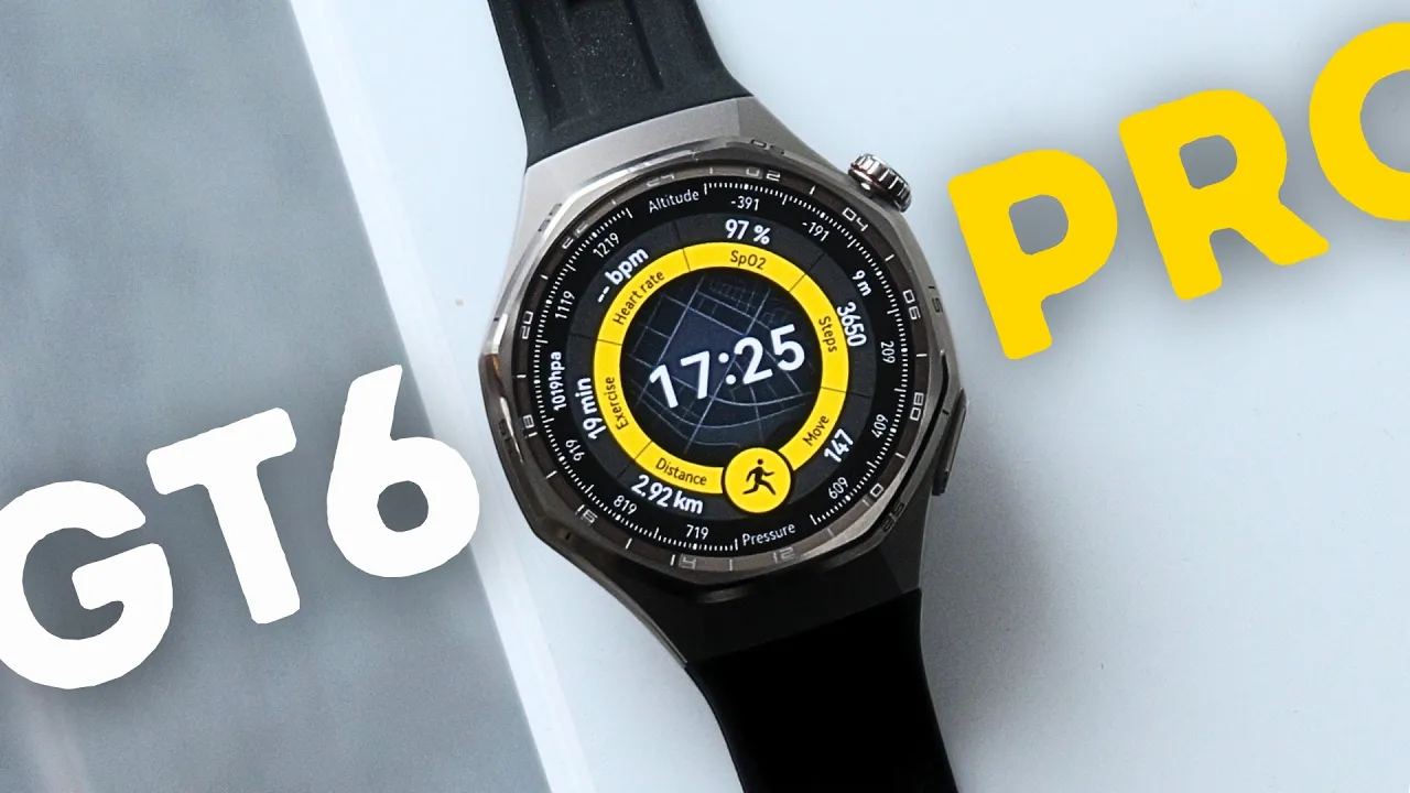 Vidéo-Test de Huawei Watch GT 6 Pro par Discoverdose