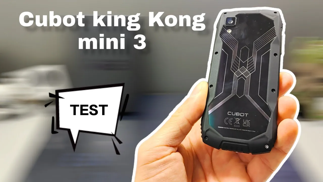 Vido-Test de Cubot King Kong Mini 3 par Espritnewgen