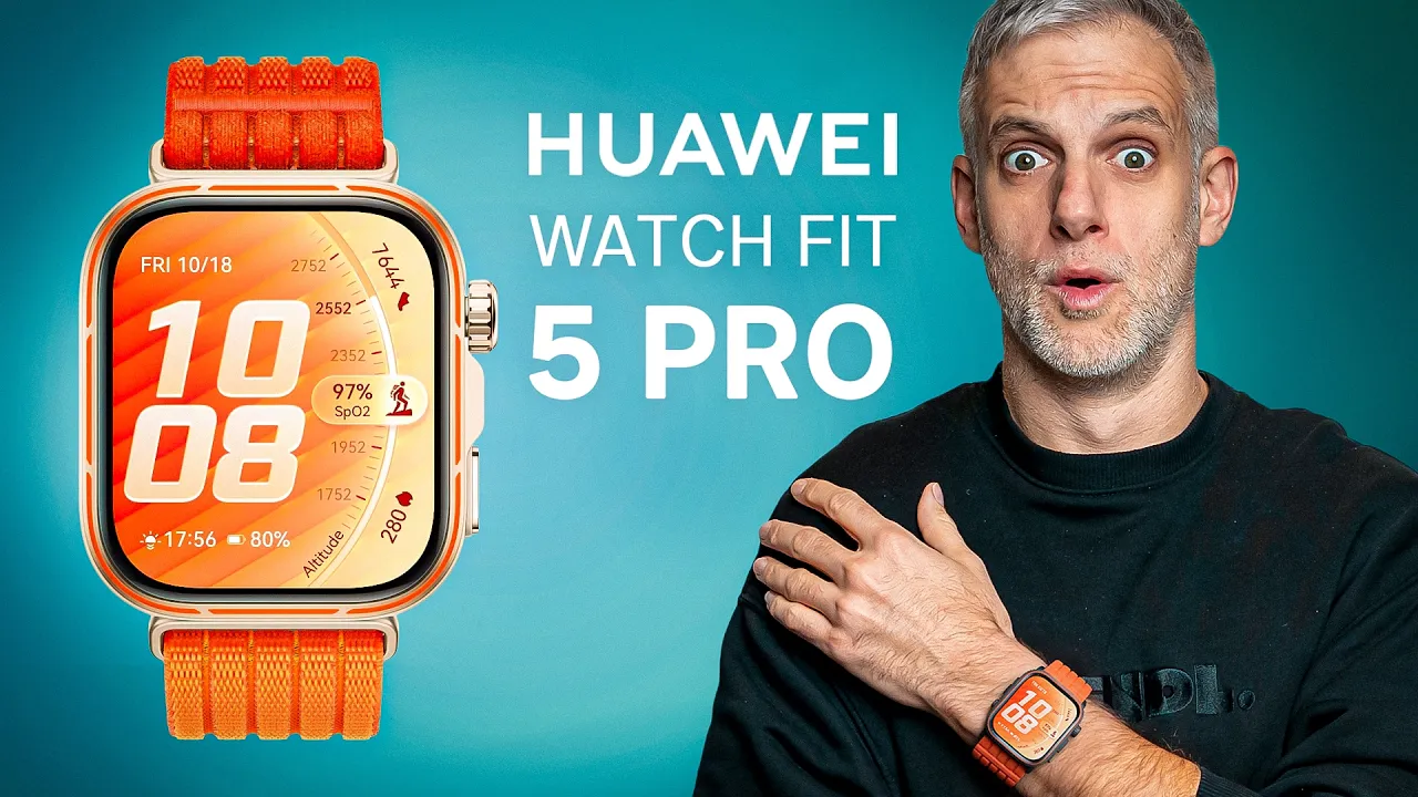 Vid�o-Test de Huawei Watch Fit par Monsieur GRrr