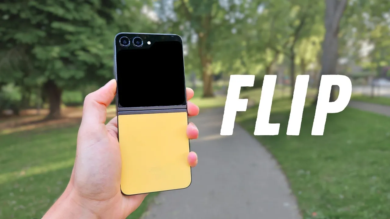 Vido-Test de Samsung Galaxy Z Flip 5 par Discoverdose