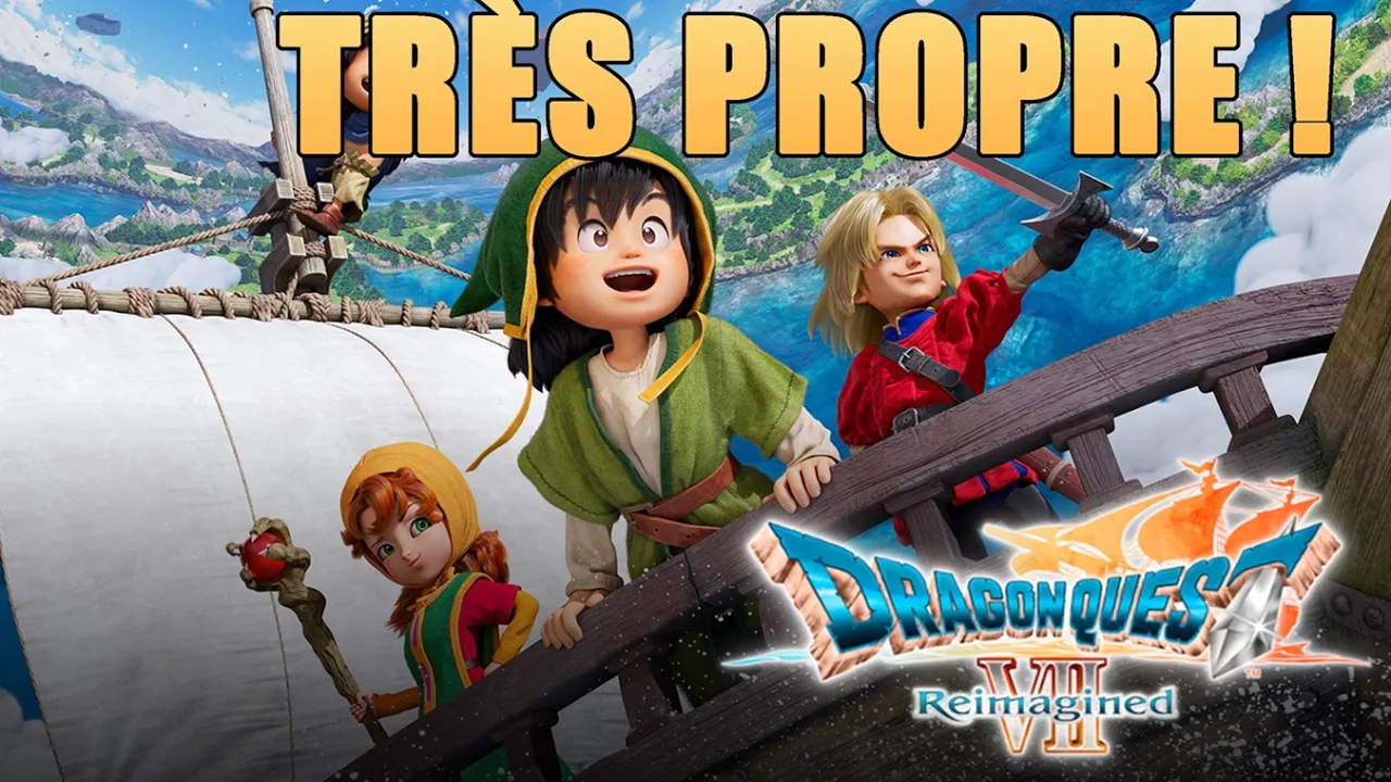 Vid�o-Test de Dragon Quest VII Reimagined par Zeyne