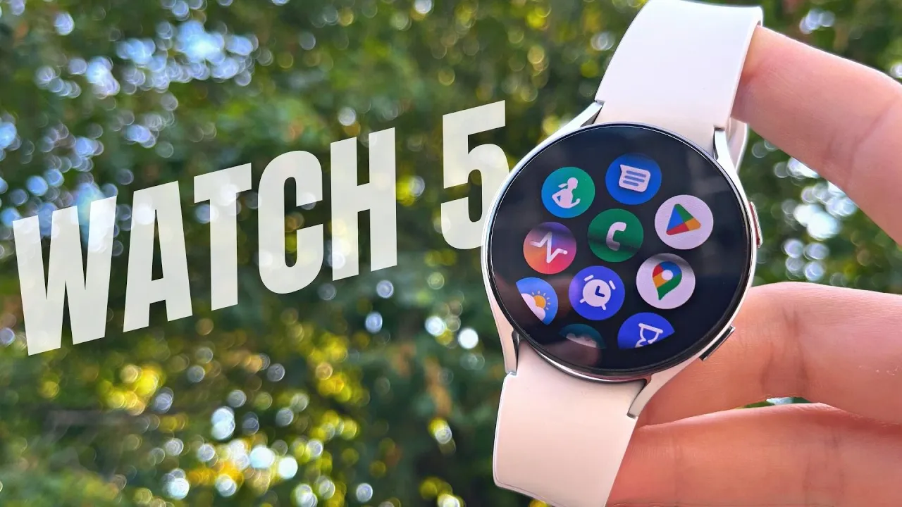 Vido-Test de Samsung Galaxy Watch 5 par Discoverdose