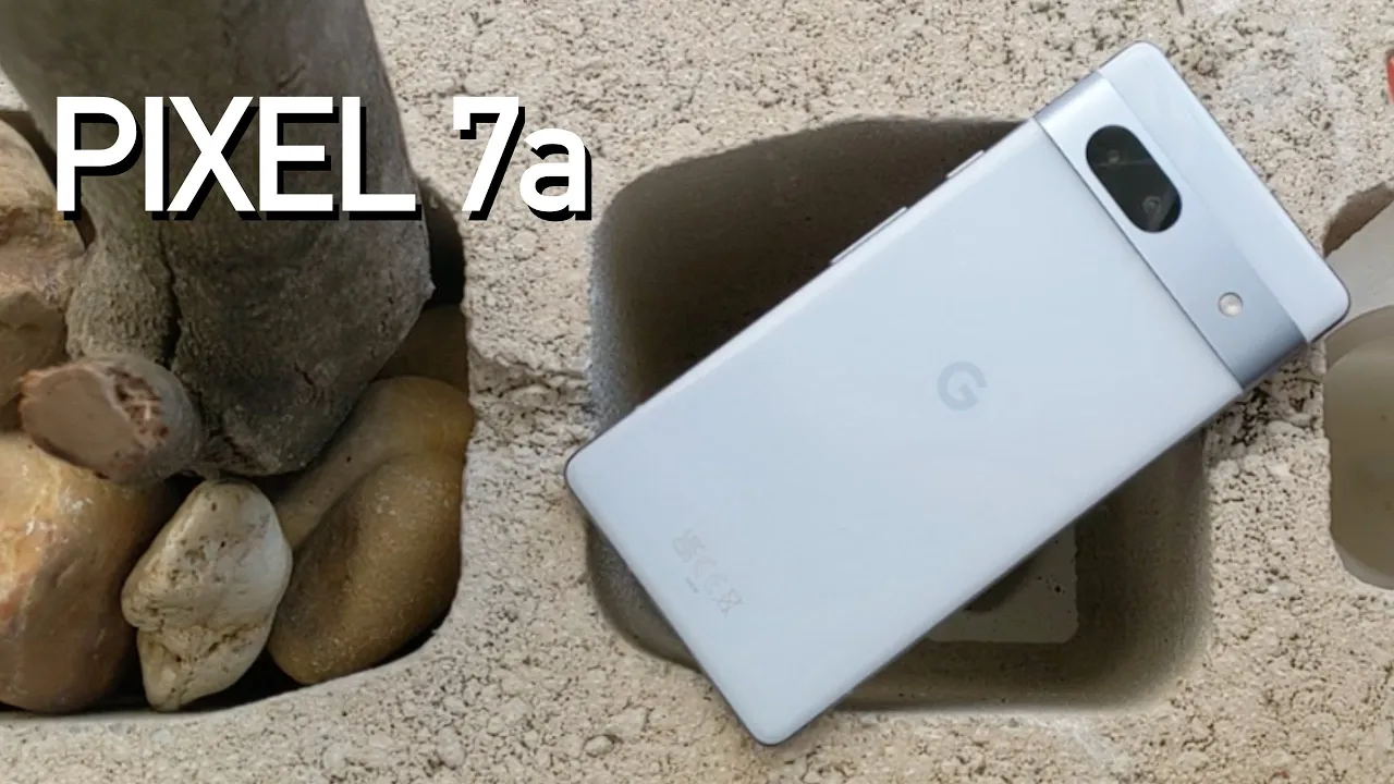 Vido-Test de Google Pixel 7a par El Androide Libre