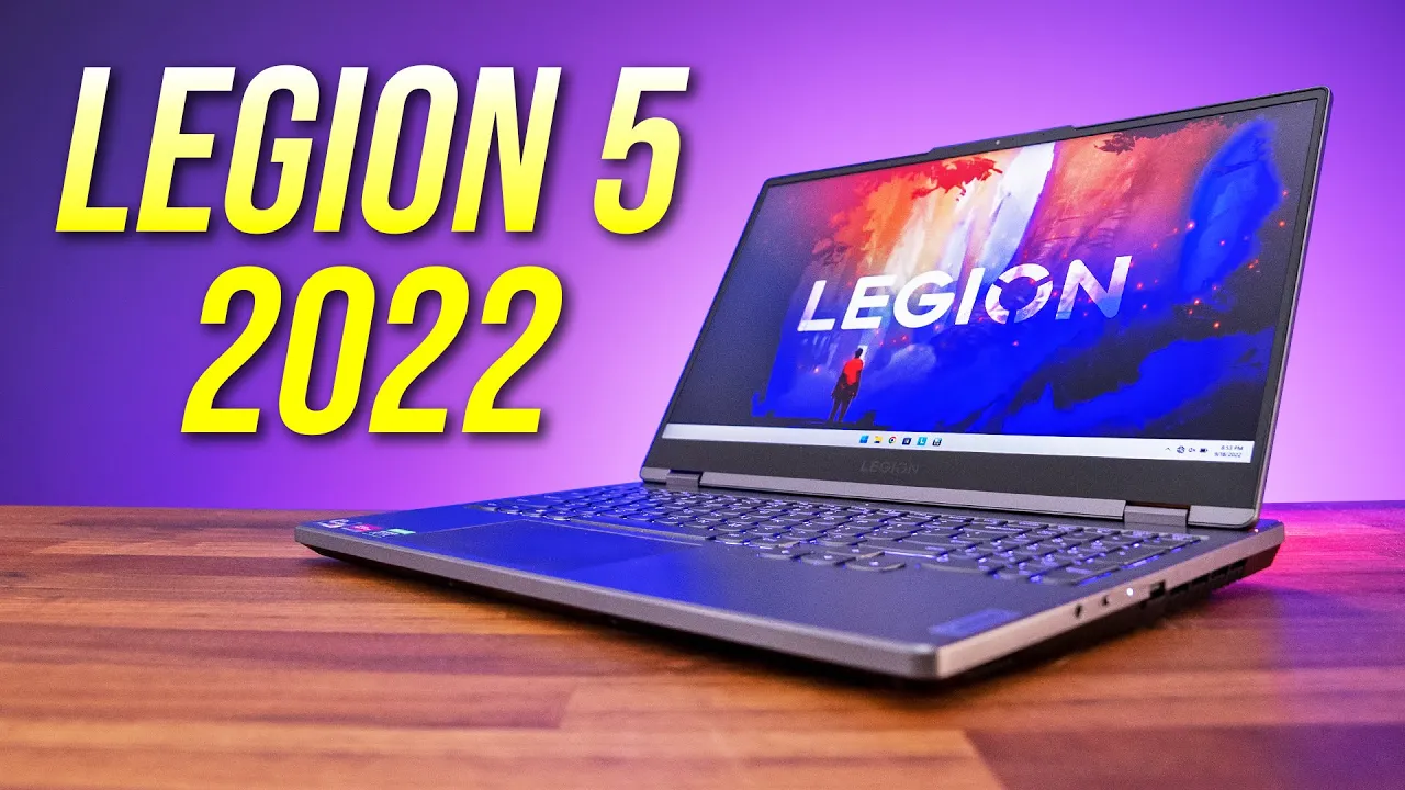 Vido-Test de Lenovo Legion 5 par Jarrod'sTech